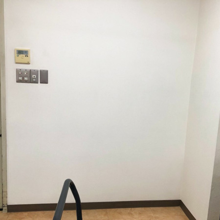 医療施設壁黒ずみ施工後