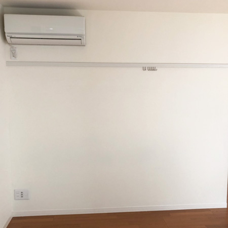 洋室黒ずみ施工後