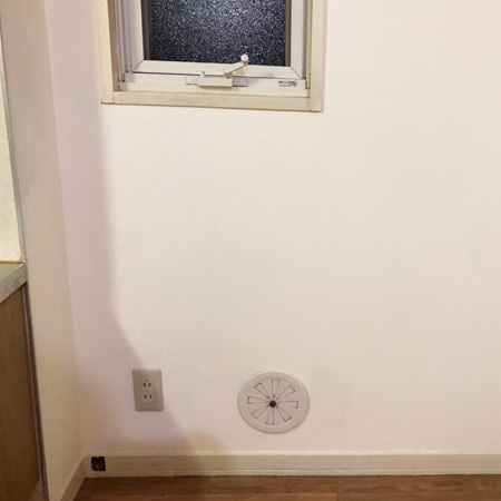 壁カビ汚れ施工後